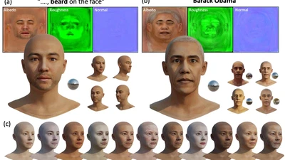 Physically Based Facial Texture Generation In The Wild featured image